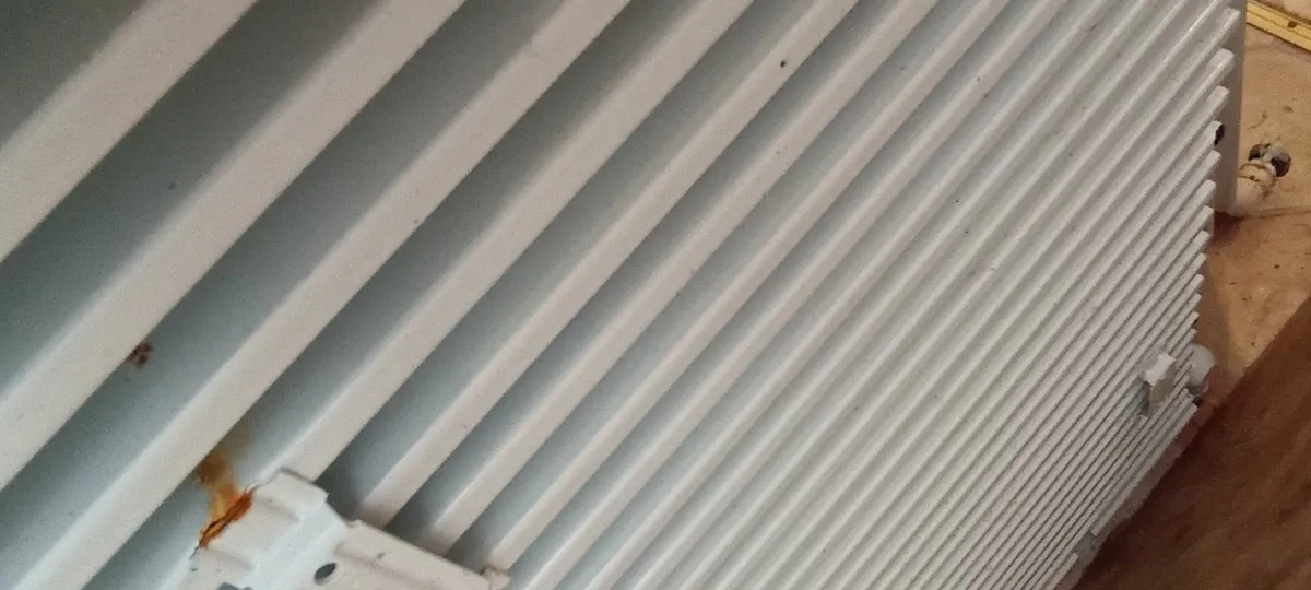 2 Single Central Heating Radiators - Image 1