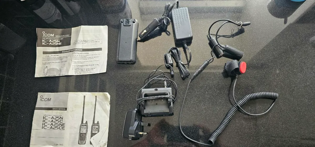 ICOM IC-A25CE (8.33kHz) Portable aviation Radio - Image 3