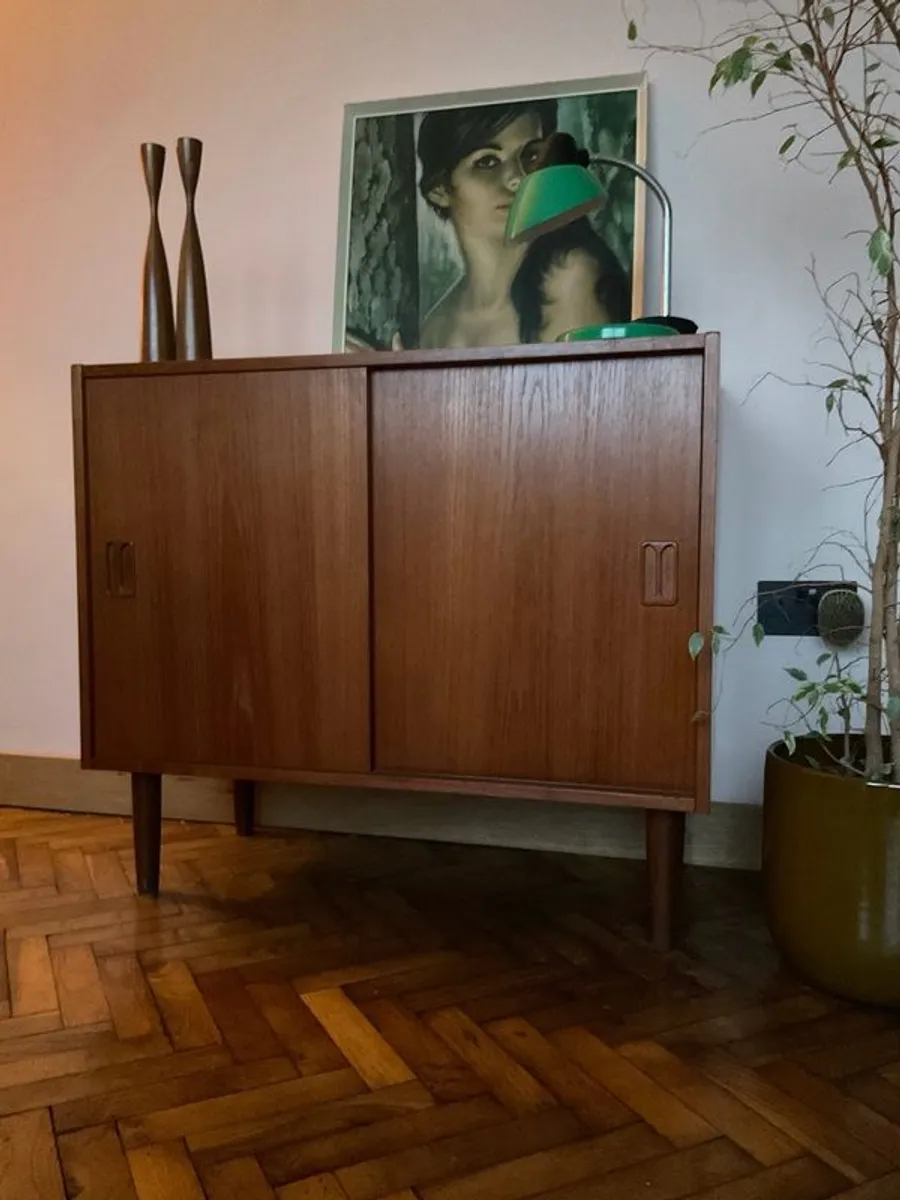Mid century teak cabinet Swedish Danish - Image 3