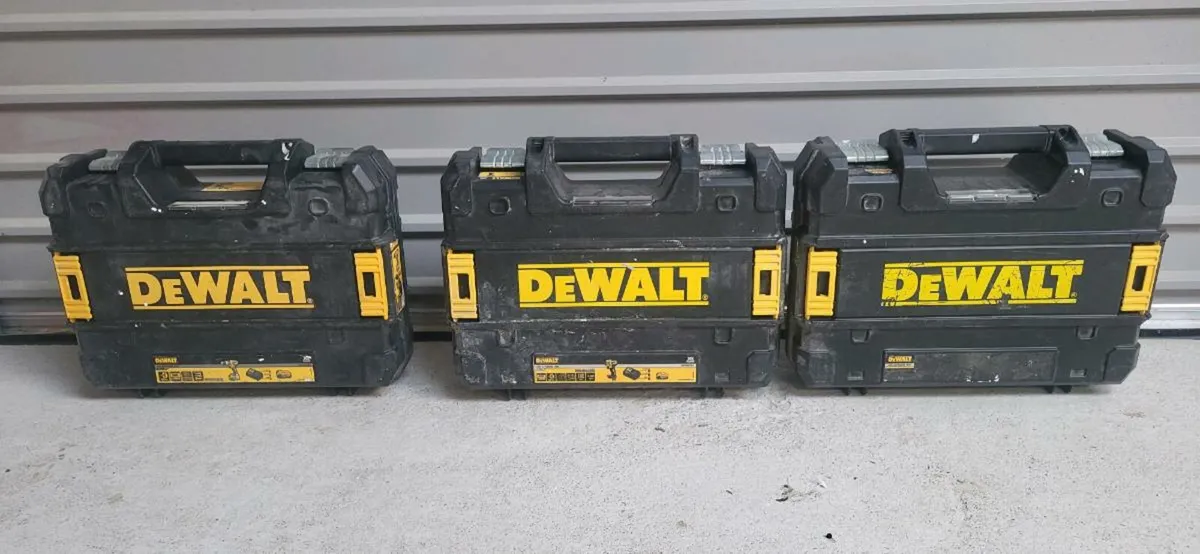 Dewalt T-stak boxes x3 - Image 1