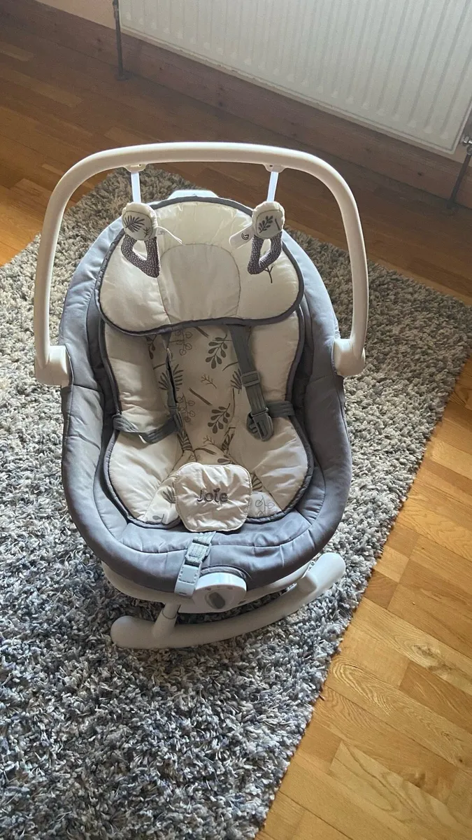 Joie Emeri 2-in-1 Baby Swing and Rocker Fern - Image 2