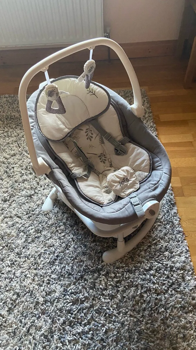 Joie Emeri 2-in-1 Baby Swing and Rocker Fern - Image 4