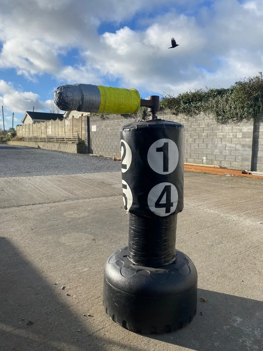 Boxing and kicking swivel free standing bag - Image 1