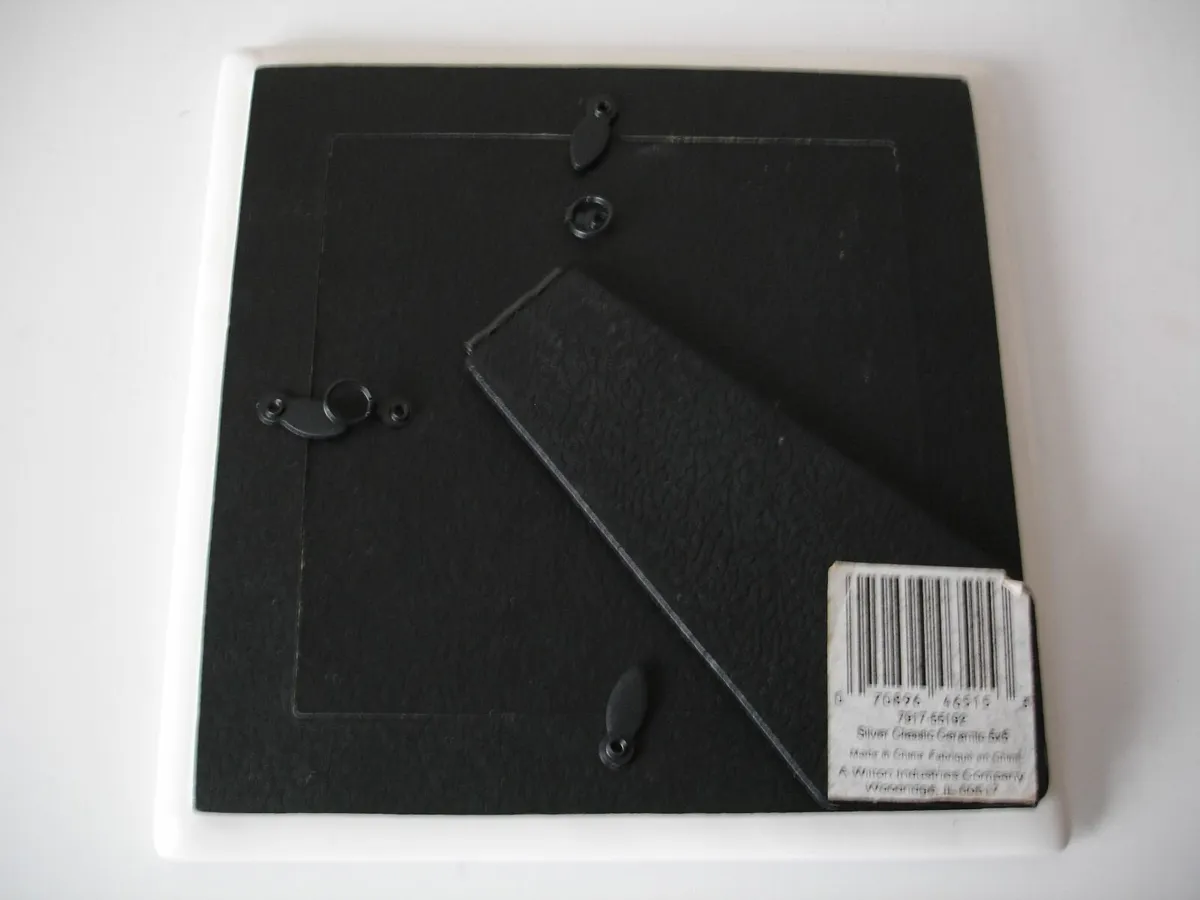 Porcelain Framed Sister Watercolour Picture Script - Image 2