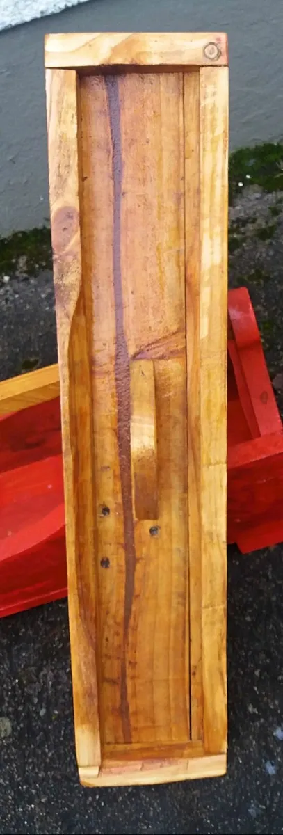 Rustic crafters box / carrier / toolbox - Image 4