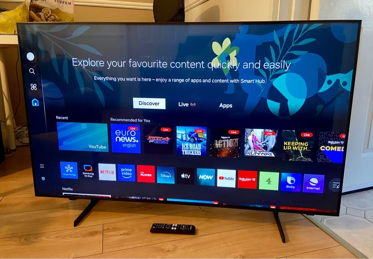 Samsung 55” Crystal UHD 4K Smart TV - Image 2