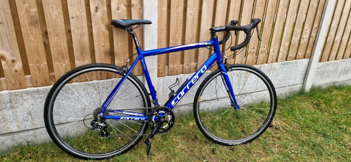 Carrera road bike like new (serviced) (delivery) - Image 1