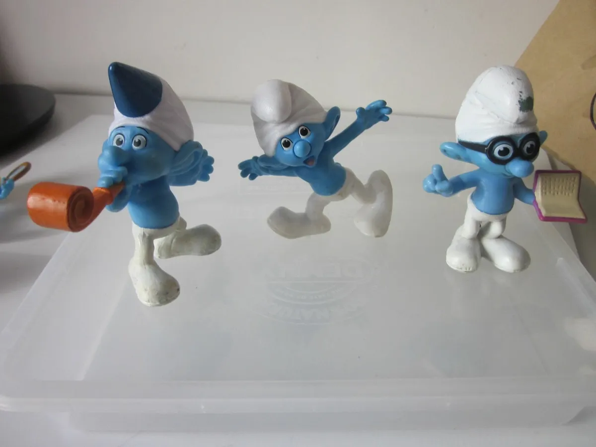 Eight 2013 Mc Donalds Smurfs 2 Movie Happy Meal T - Image 3