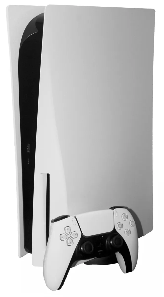 PS5 Disk Edition 667 GB + White Controller - Image 1