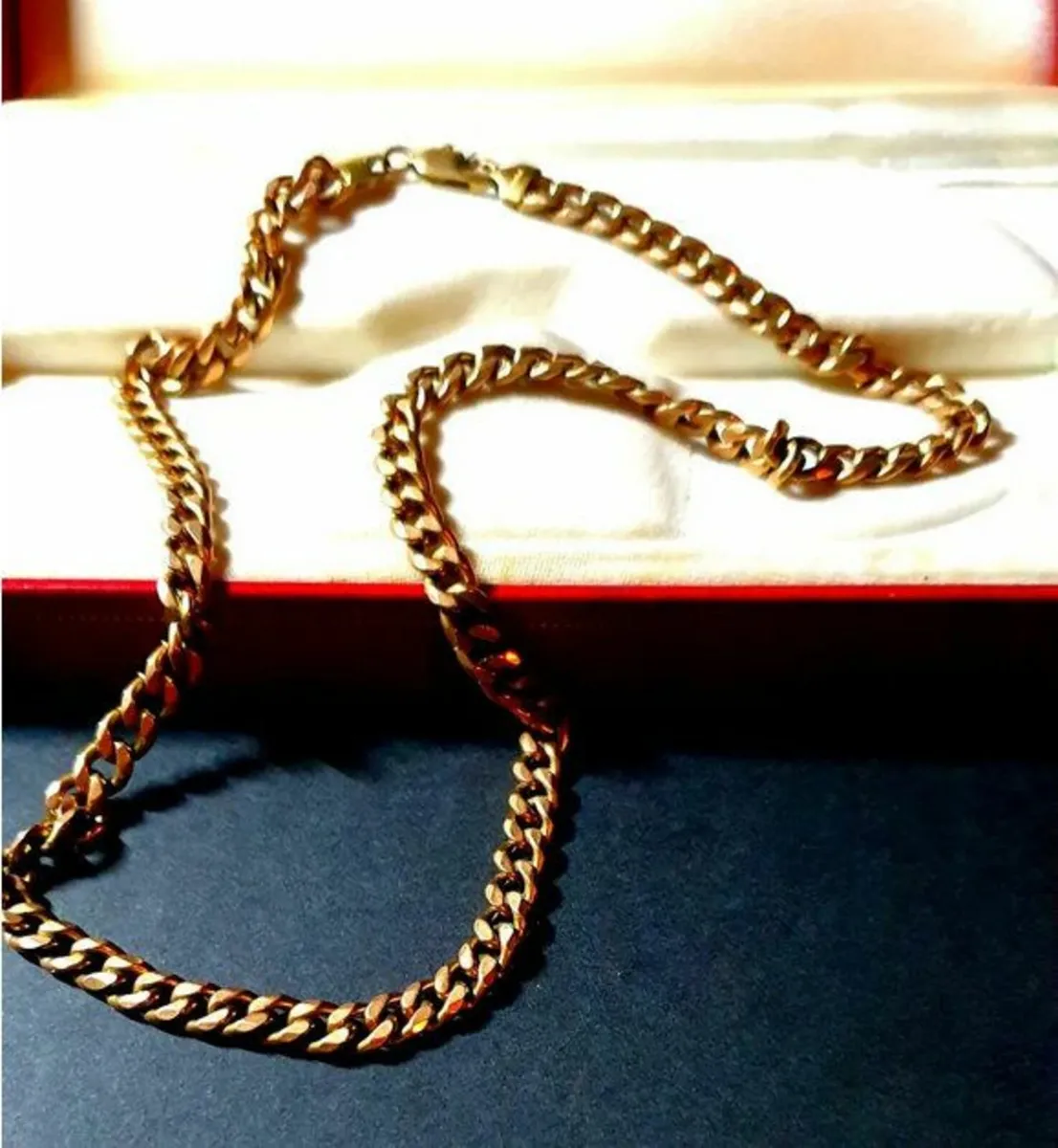 Vintage Hallmarked 20" Unisex Neckchain - Image 3