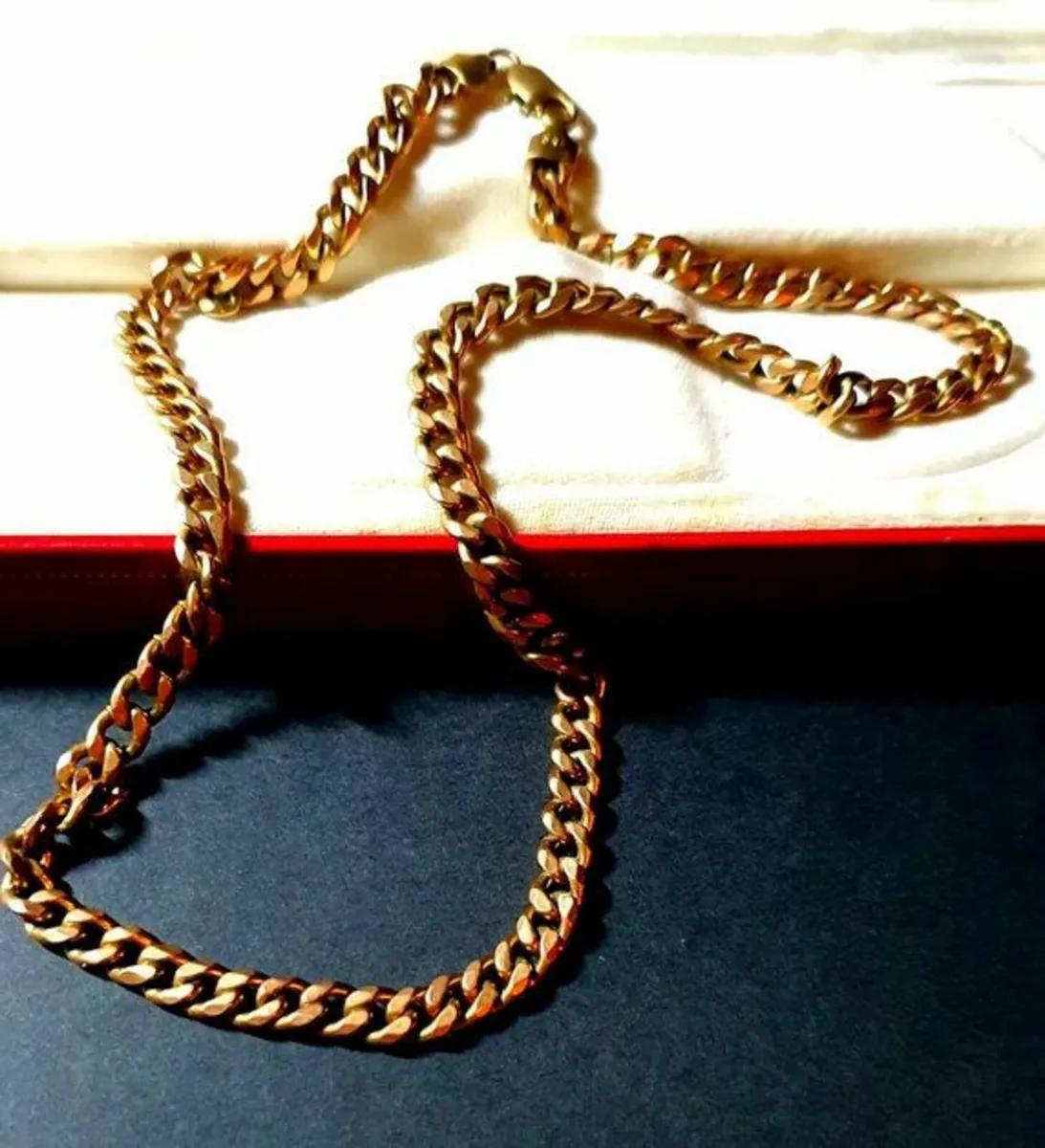 Vintage Hallmarked 20" Unisex Neckchain - Image 4