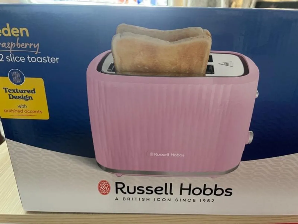 Russell Hobbs Eden Kettle and 2 Slice Toaster - Image 2