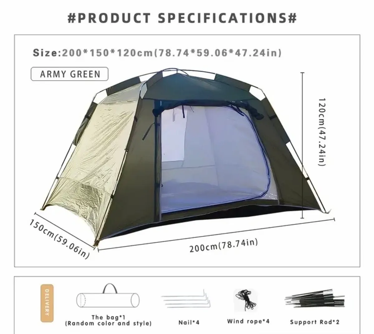 Camping /festival tent