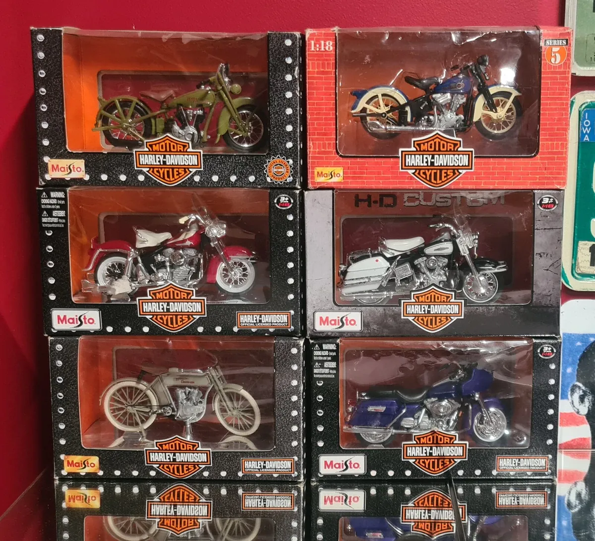 Harley Davidson motorcycle models x 15 - Image 1