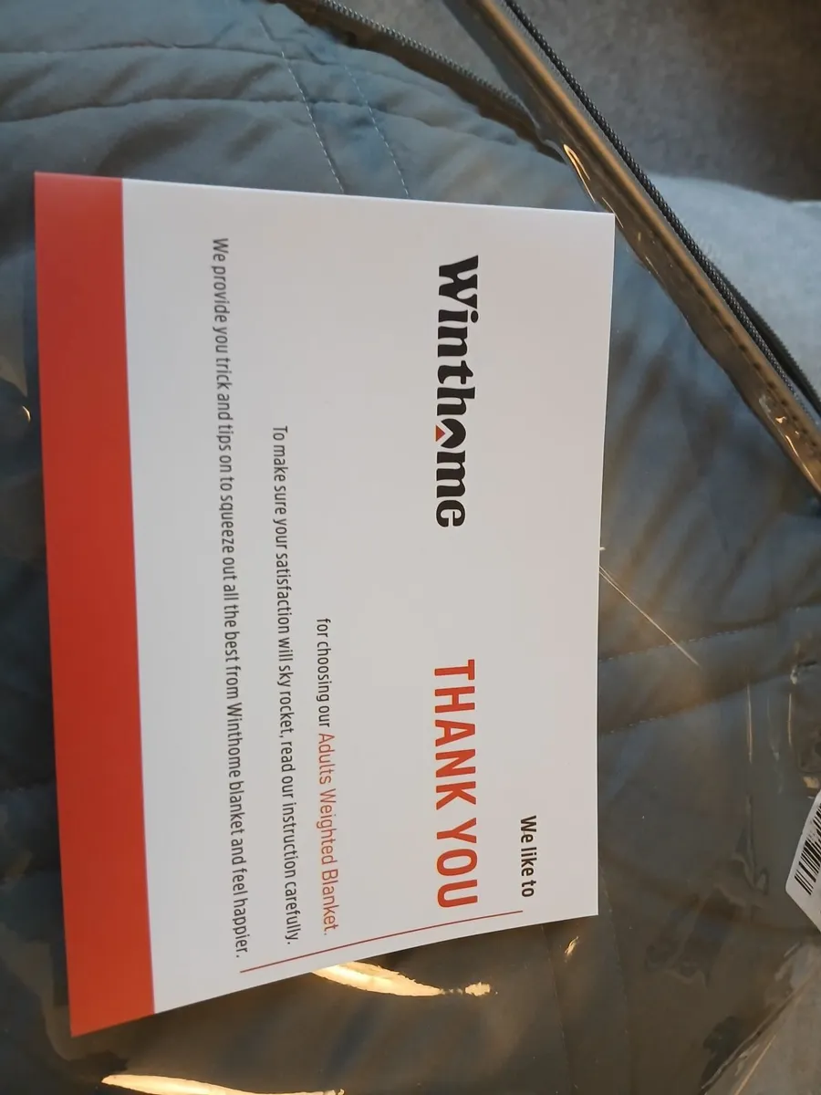 Weighed blanket adults - Image 1