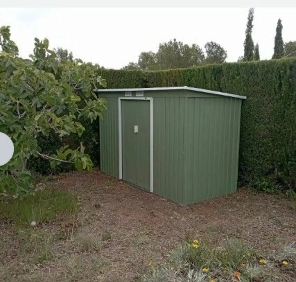 9ft x 4ft Metal Garden Storage Shed - Image 1