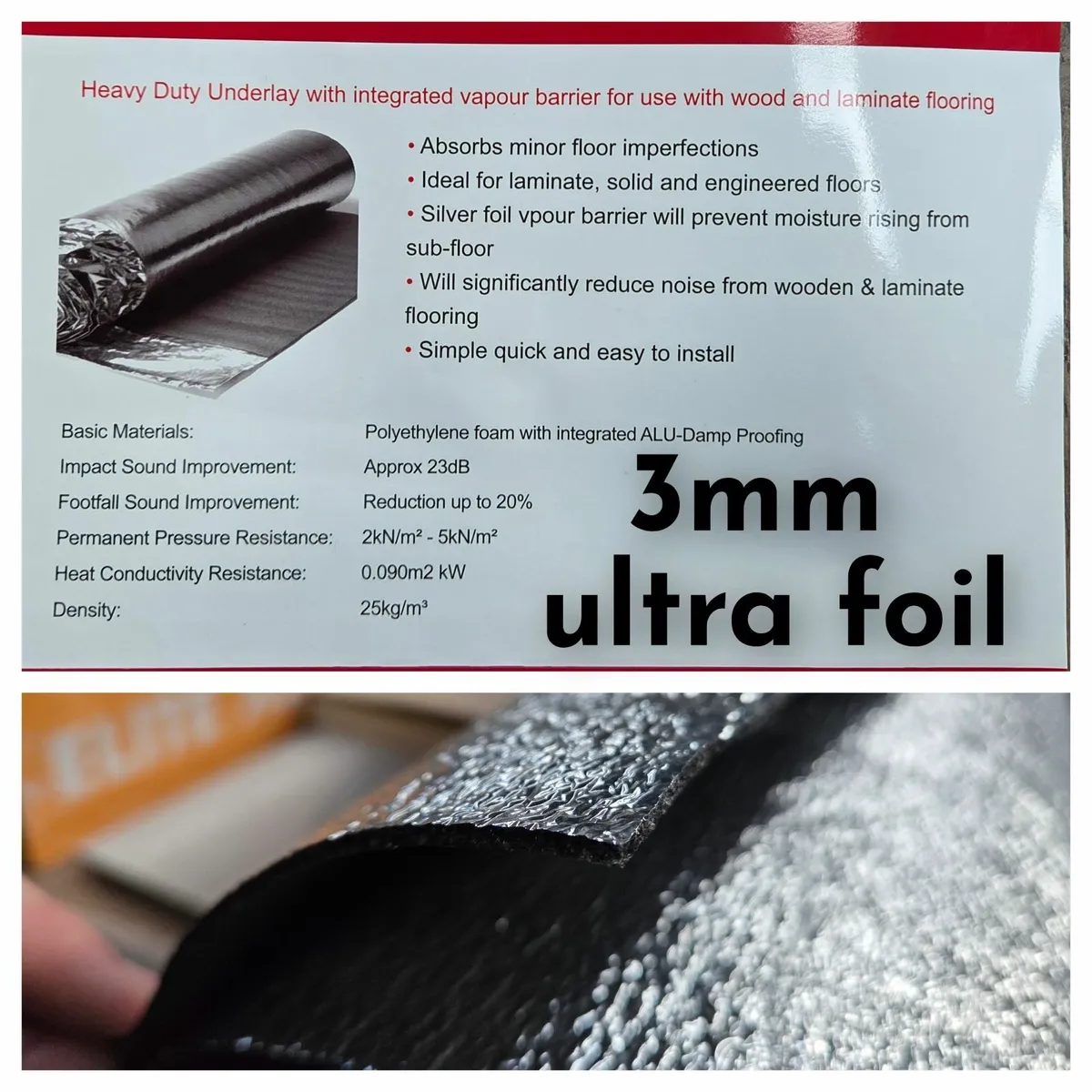 7mm  Laminated Flooring - REDUCED - Image 1