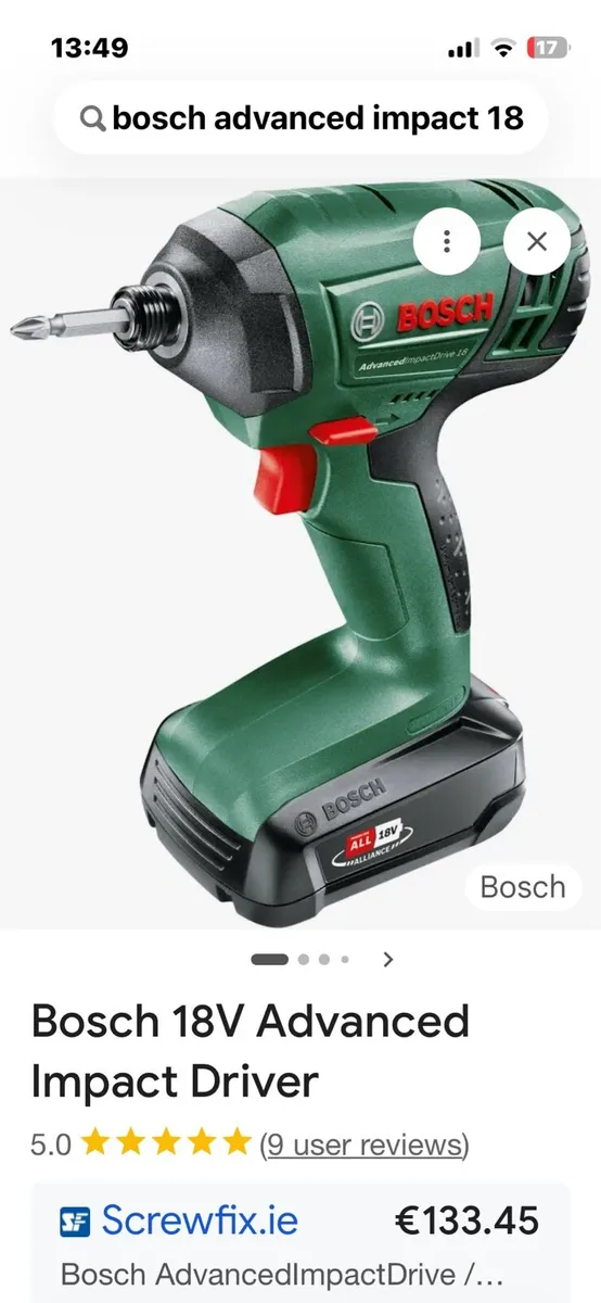 Bosch Advanced Impact Driver. Brand New!! €65 - Image 2