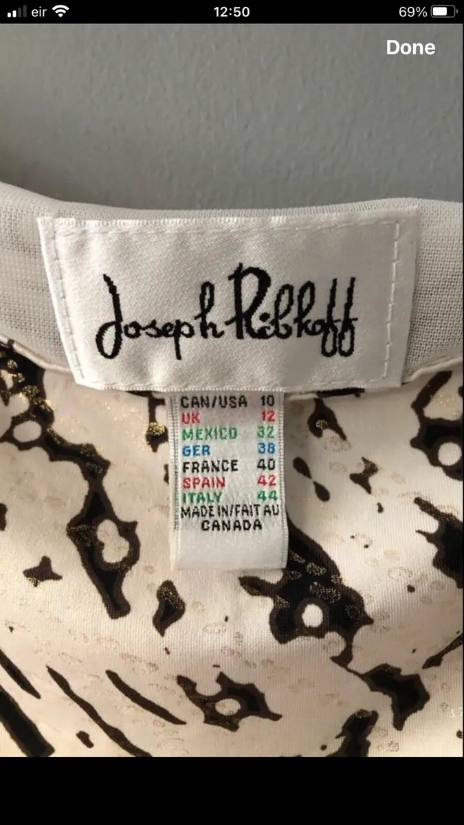 Ladies designer top size 12 €15 - Image 3