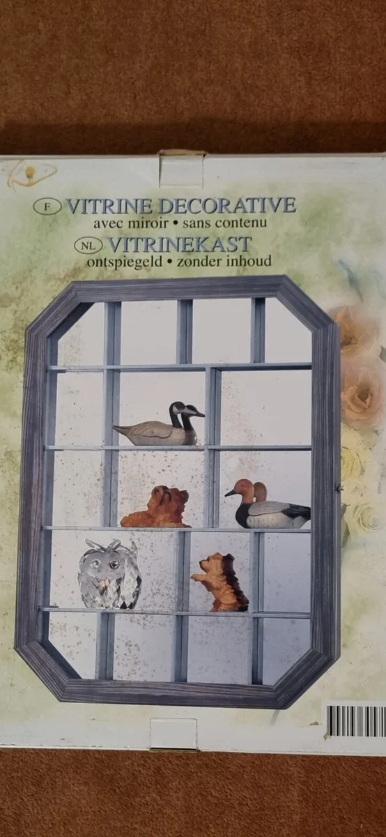 Vitrine display mirror unit New