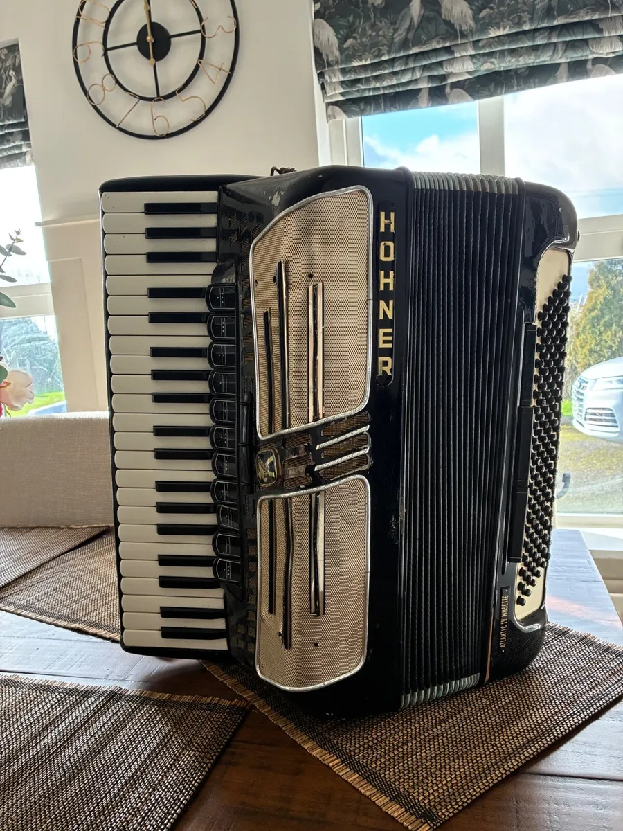 Hohner Piano Accordian 120 base , Atlantic iv muse - Image 1