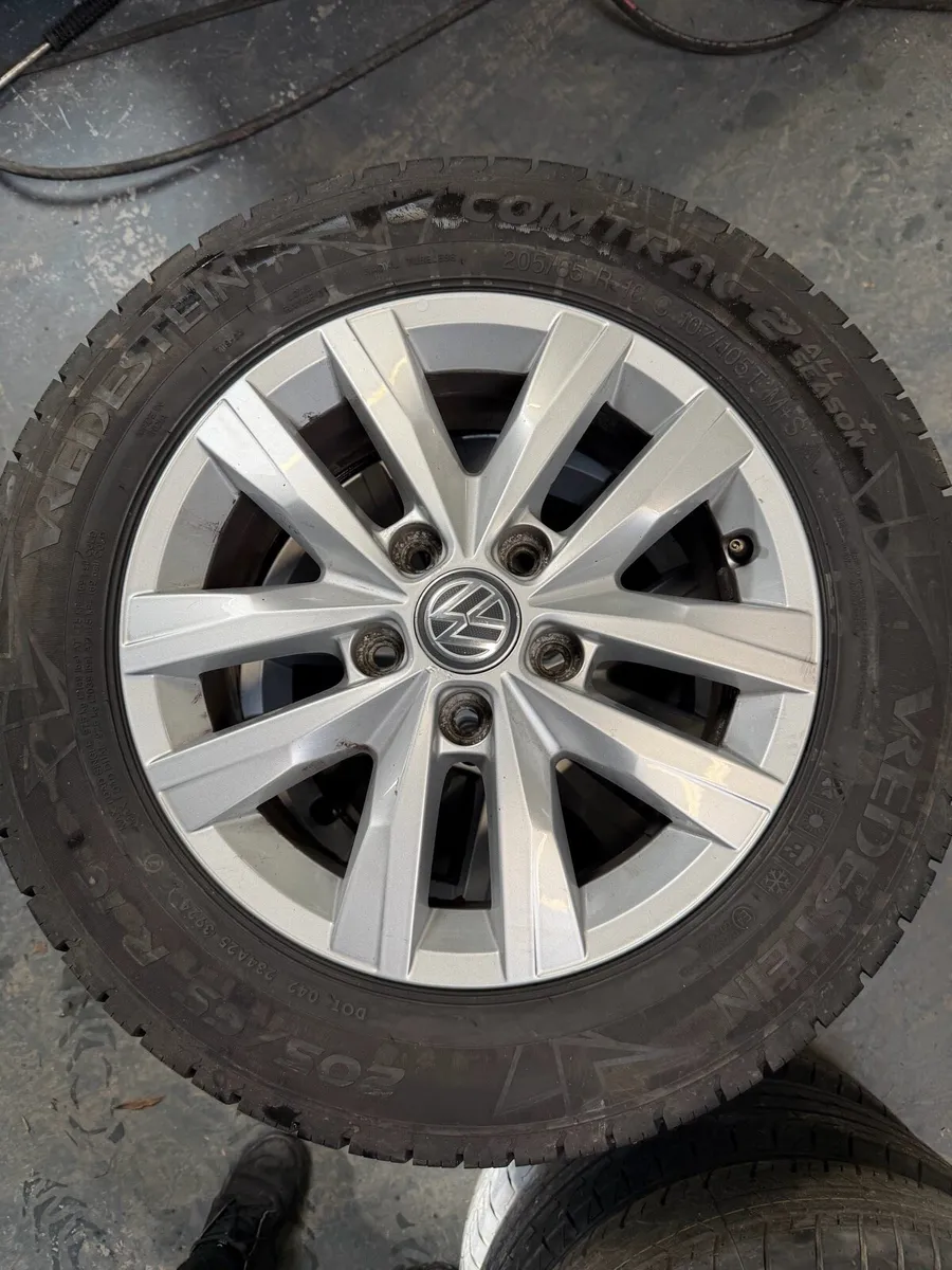 VW Transporter 16”Clayton alloys - Image 1