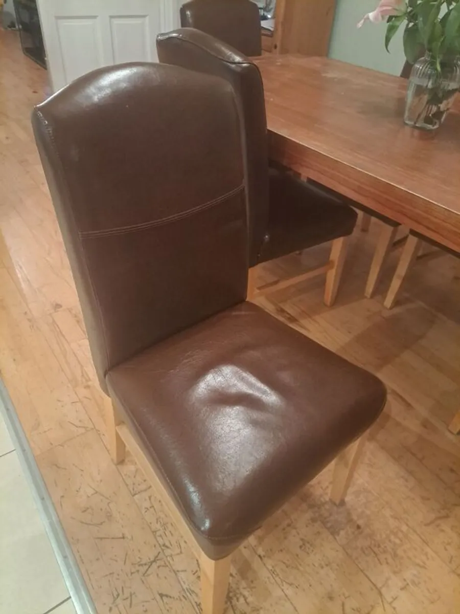 dining table and chairs - Image 4