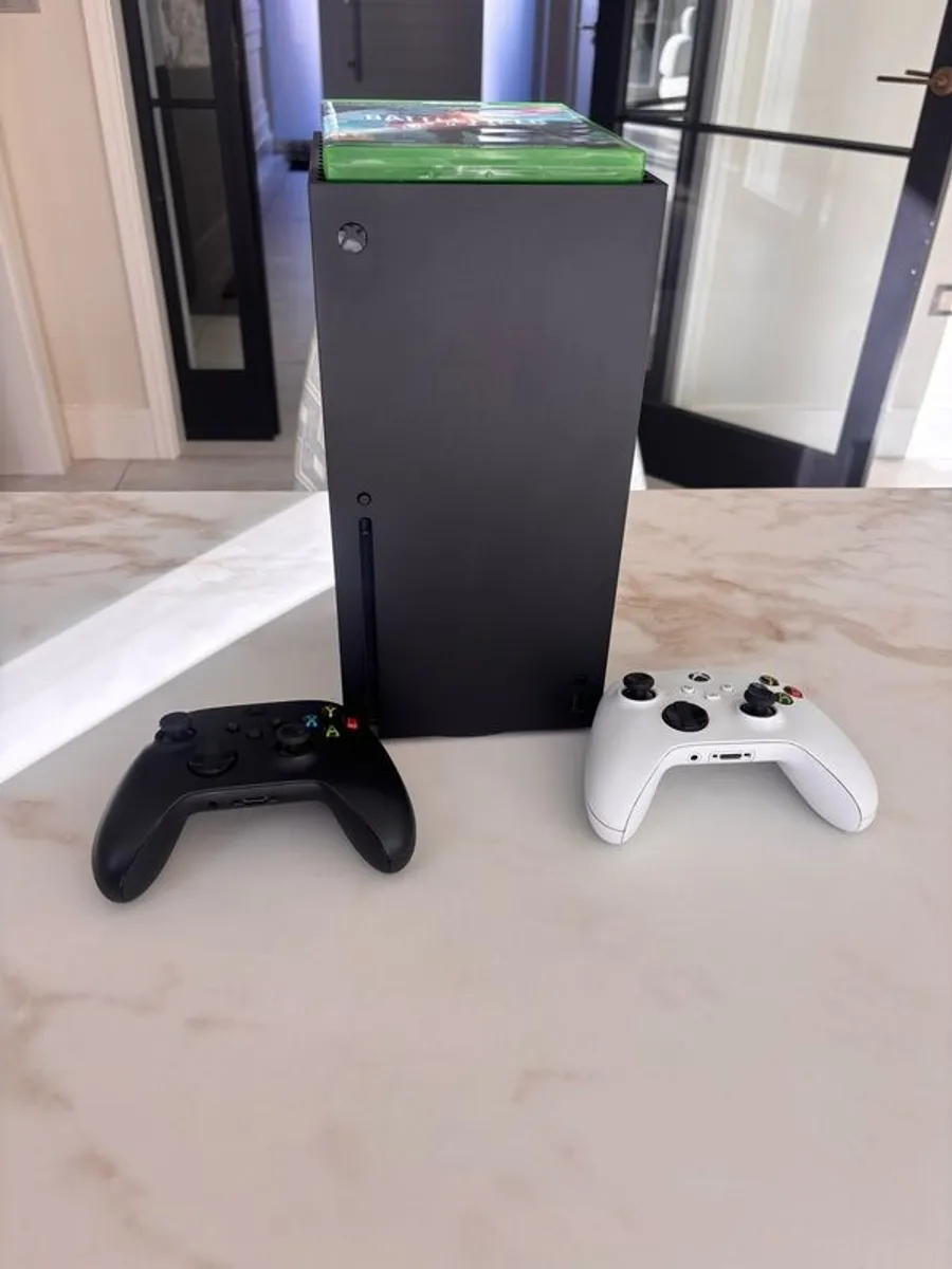 Xbox Series X plus 2 Wireless Controllers & Game - Image 2