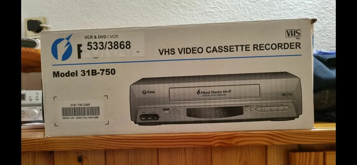 Video Cassette Recorder NEW - Image 1