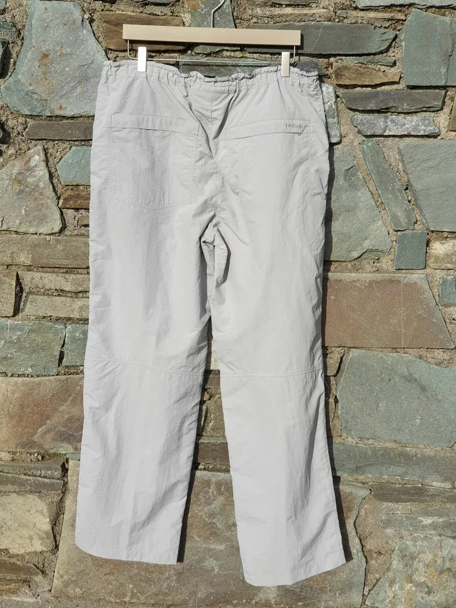 Rohan grey hiking trousers size Large - Image 2