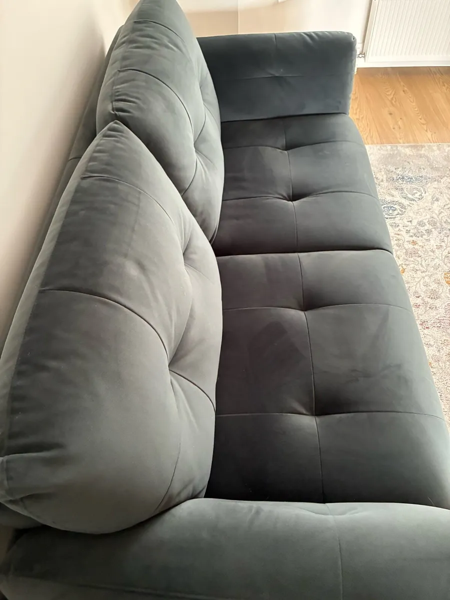 Couch 3-Seater with footstool - Image 4