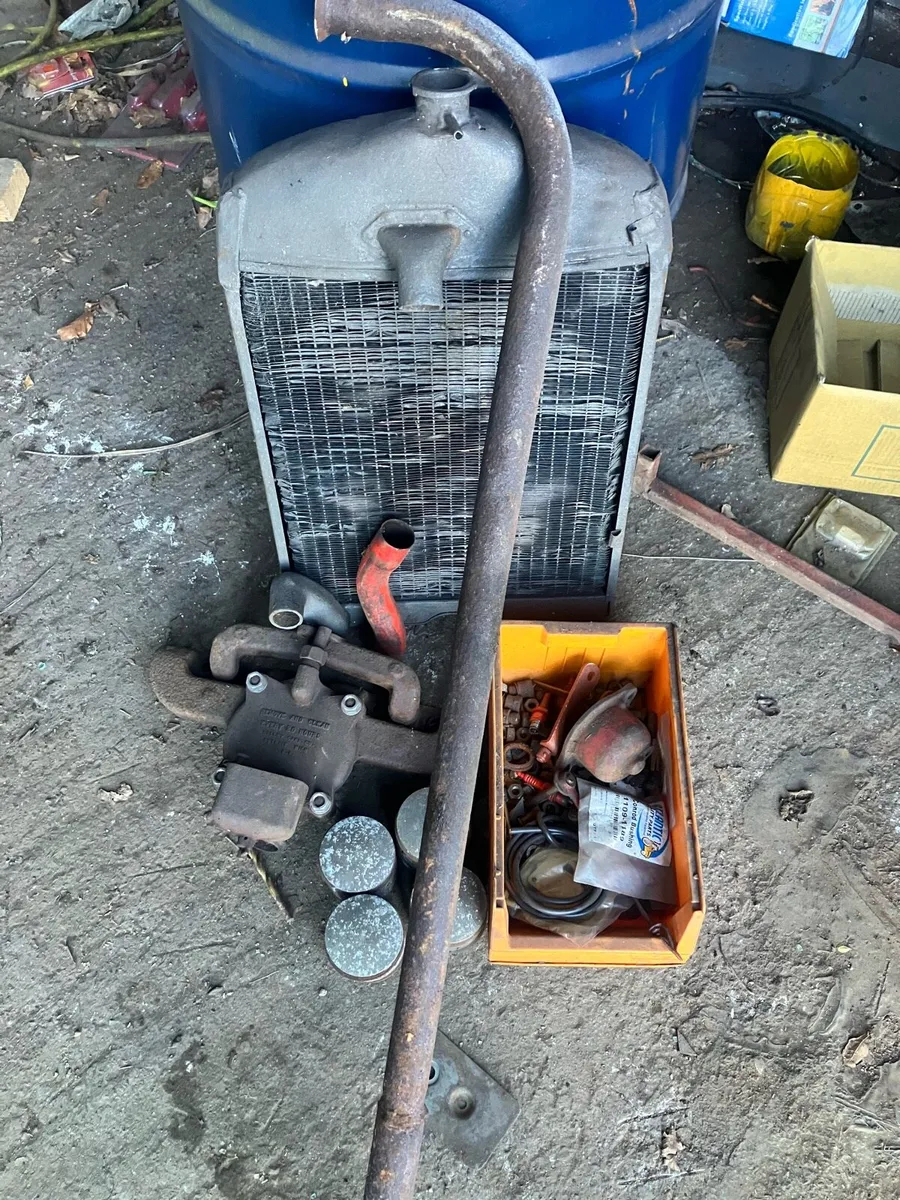 Vintage tractor parts