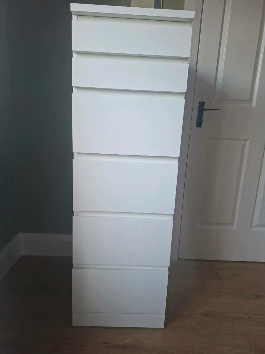 Ikea Malm 6 drawer unit - Image 1