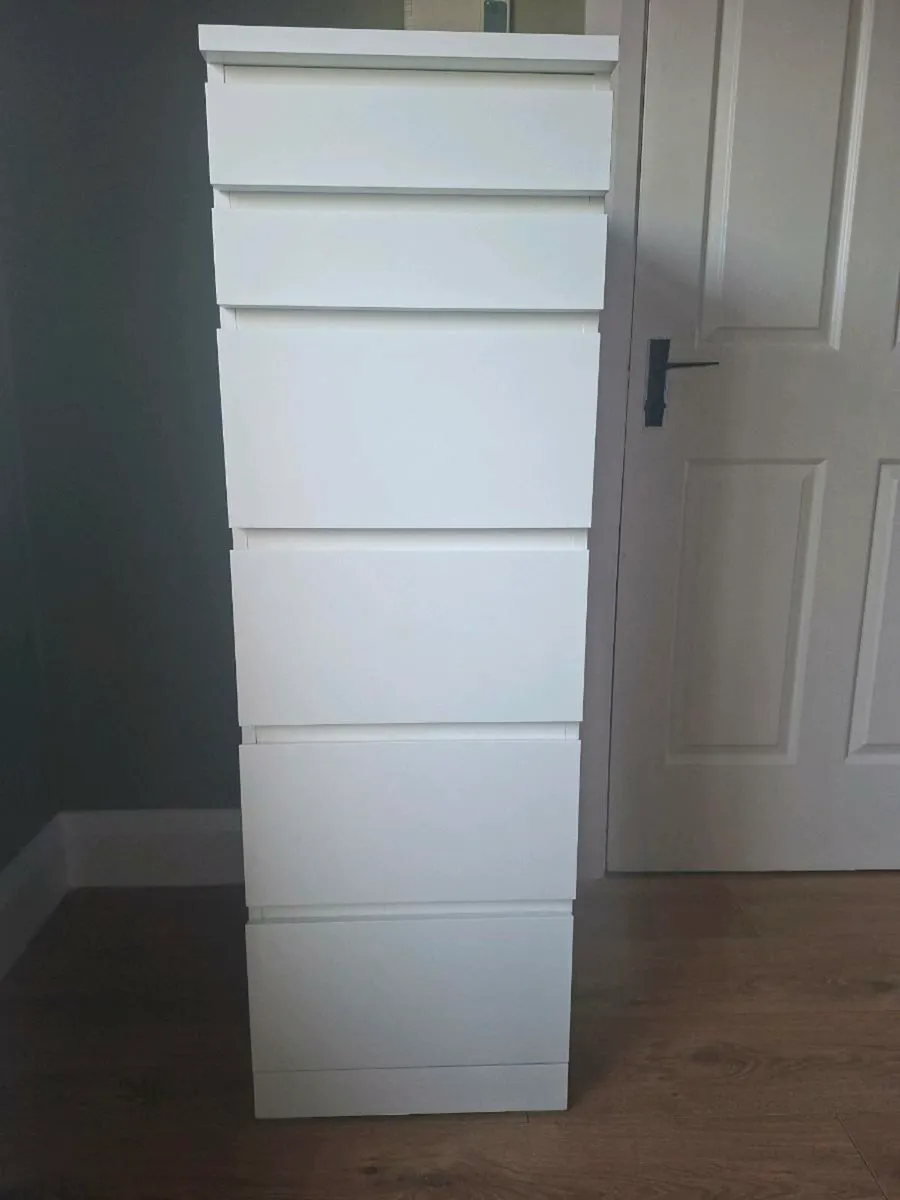 Ikea Malm 6 drawer unit - Image 2
