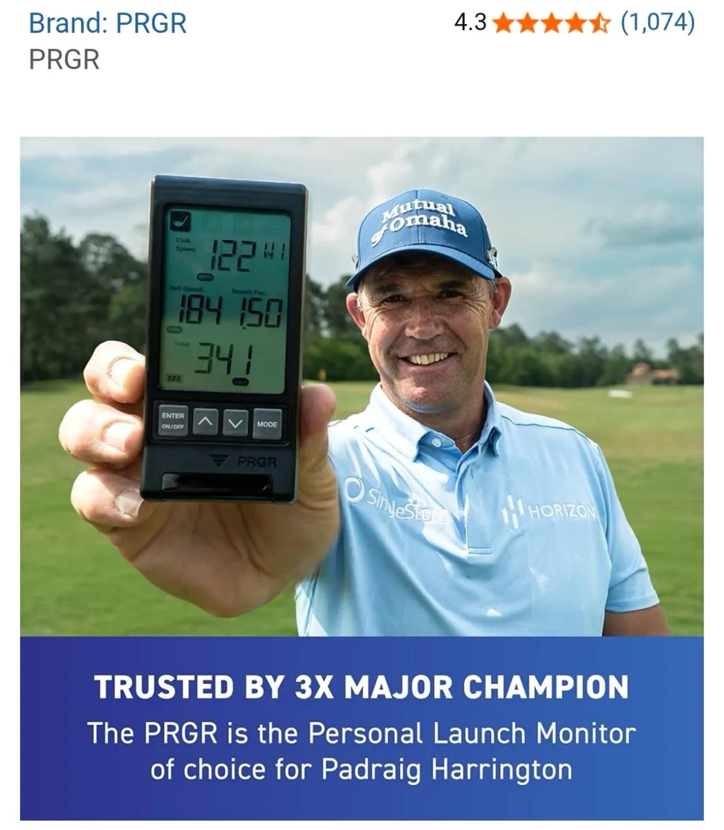 PRGR PORTABLE LAUNCH MONITOR - Image 3