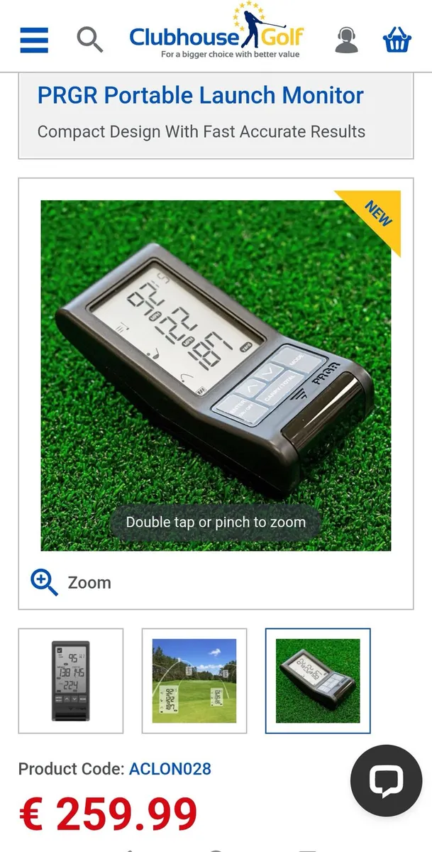 PRGR PORTABLE LAUNCH MONITOR - Image 2