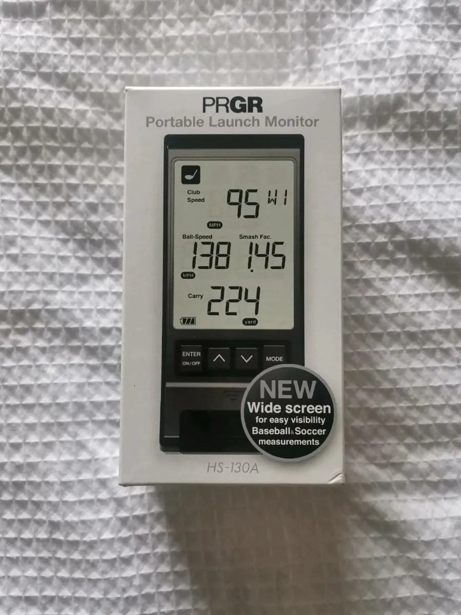 PRGR PORTABLE LAUNCH MONITOR - Image 4