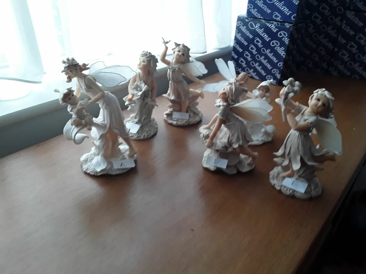 Selection of lovely fairy ornaments in boxes - Image 2