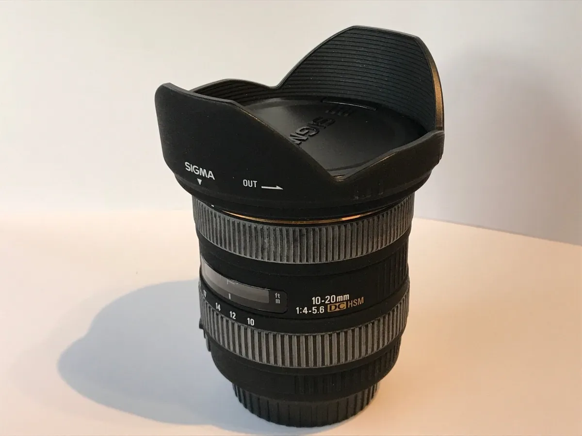 Sigma Camera Lens 10-20mm F4-F5.6 - Image 1