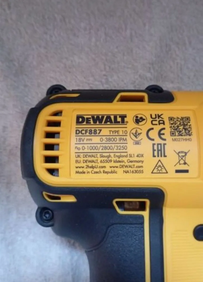 DeWalt dcf887 Impact Driver - Image 3