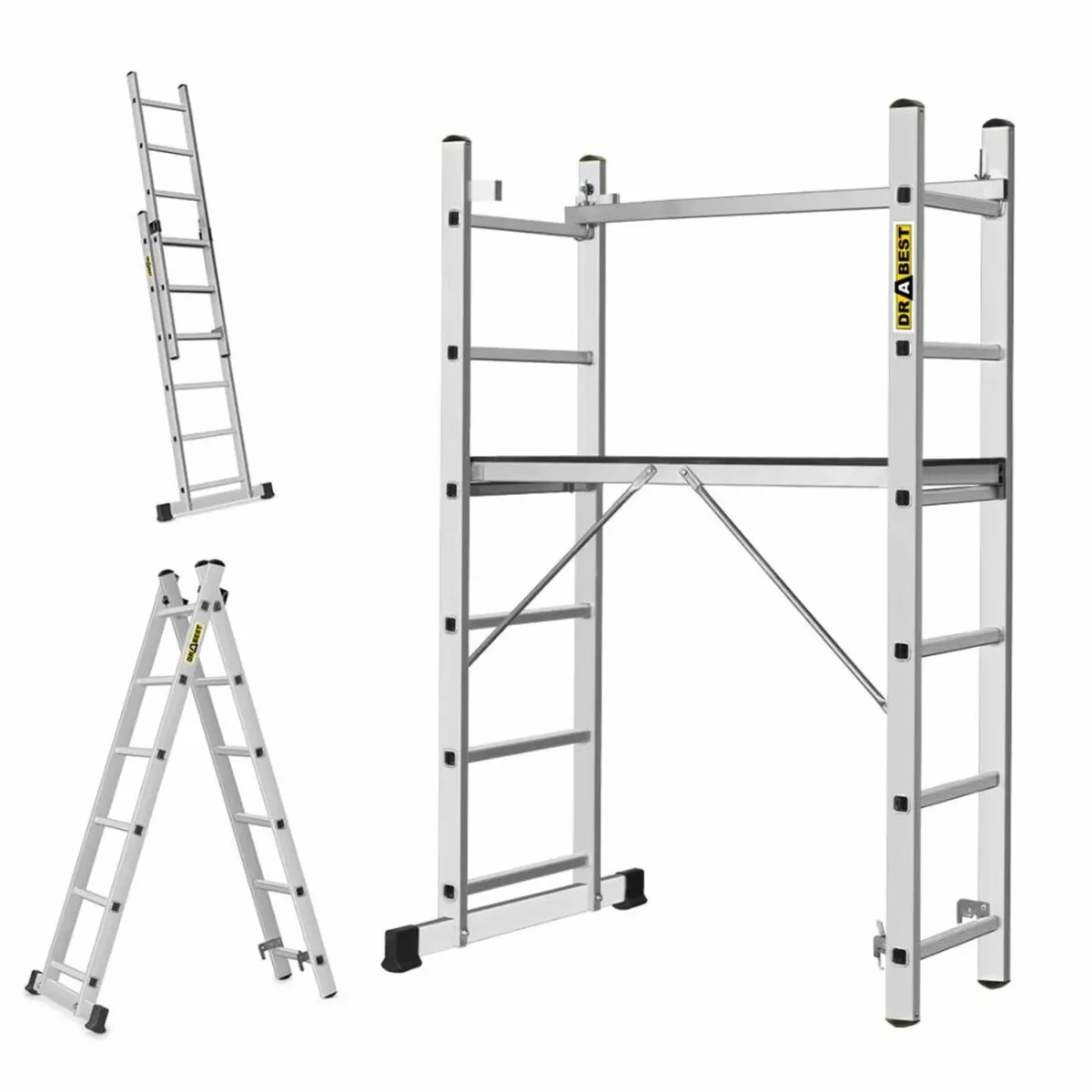 Aluminum Ladder Scaffolding 2x6 / Platform 34x114 - Image 2