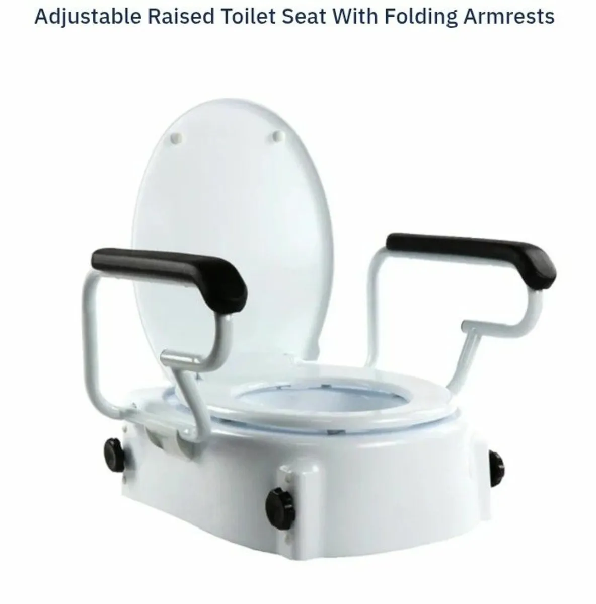 Adjustable Toilet Seat Riser - Image 1