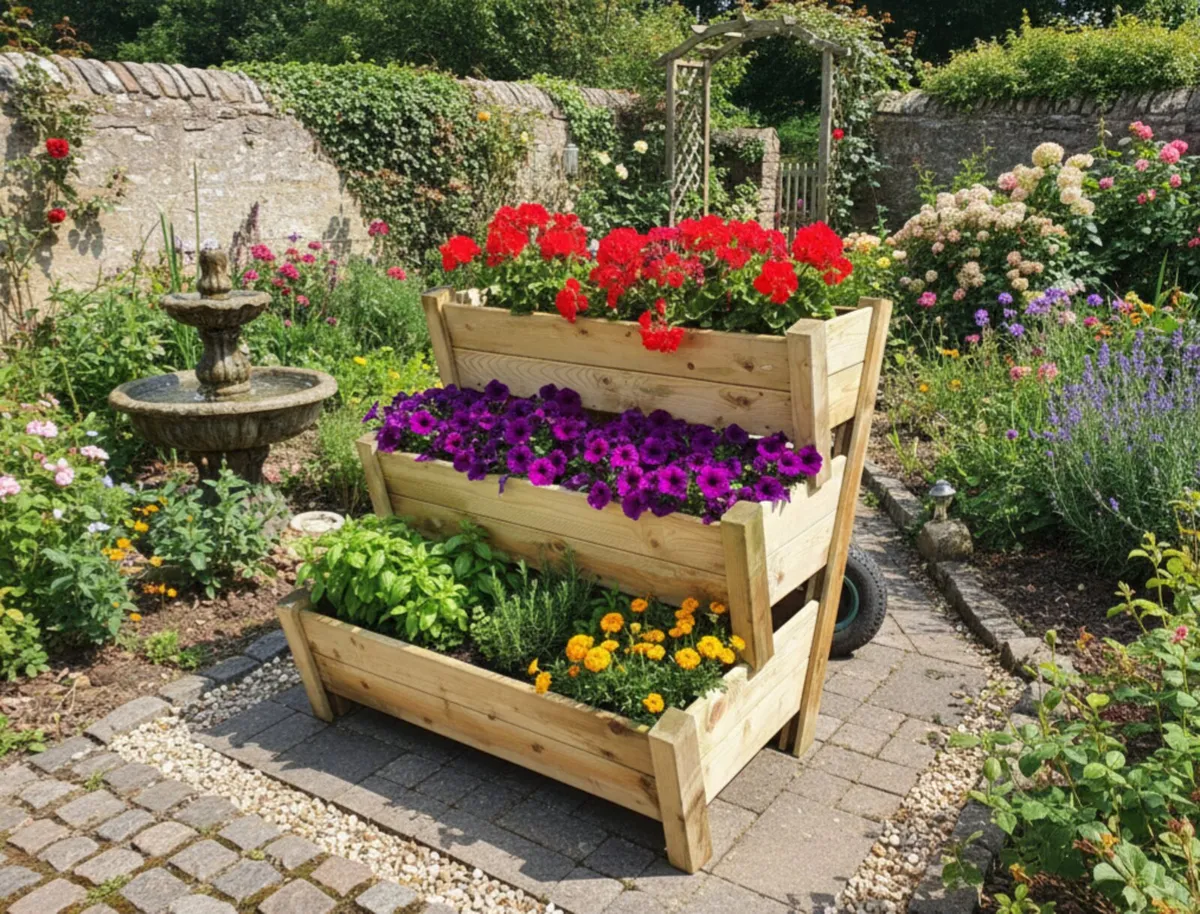 3 Tier Planter €125 each or €200 for 2 - Image 1