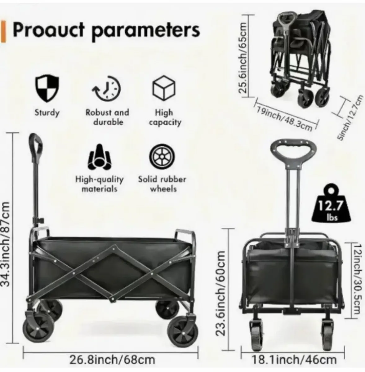 Camping trolly/cart/wagon - Image 1