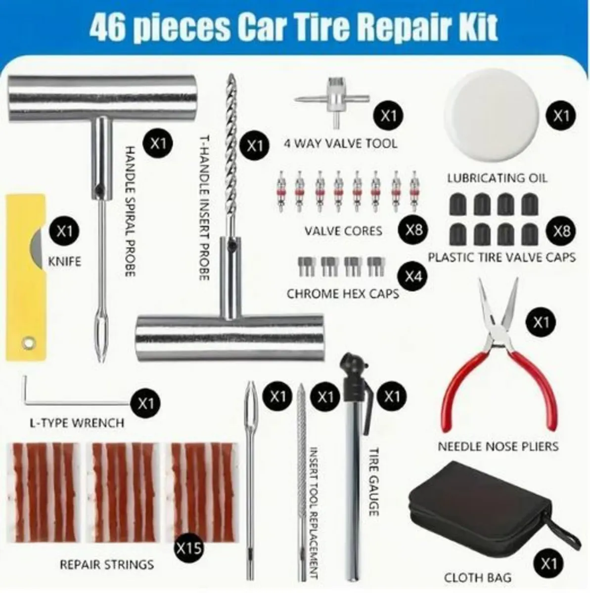 Tyre repair kit. - Image 4