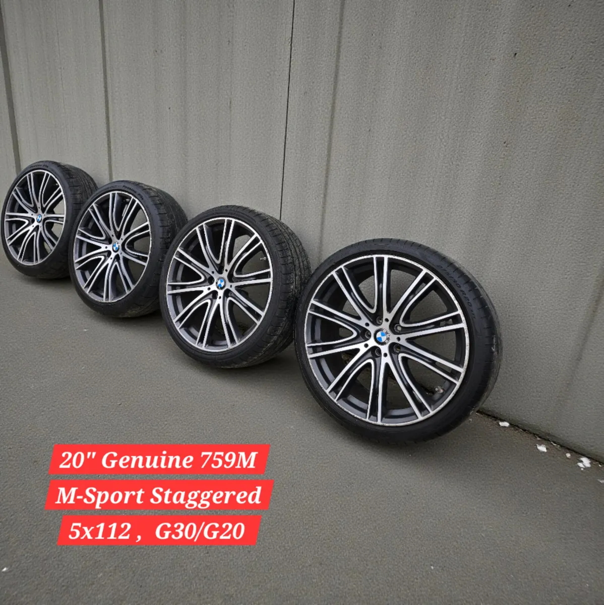20" Genuine BMW 759M  M-Sport Alloys G30/G20 - Image 1
