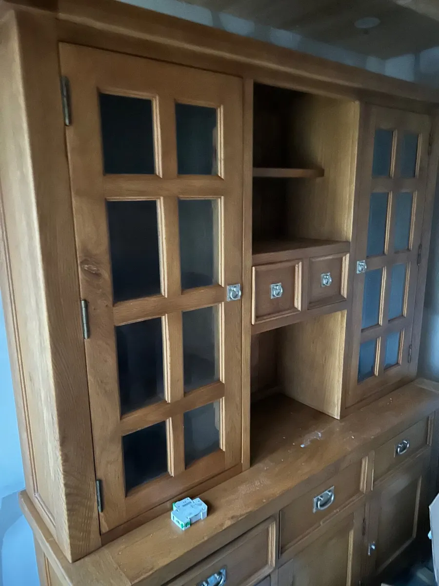 Oak kitchen dresser for sale - Image 2