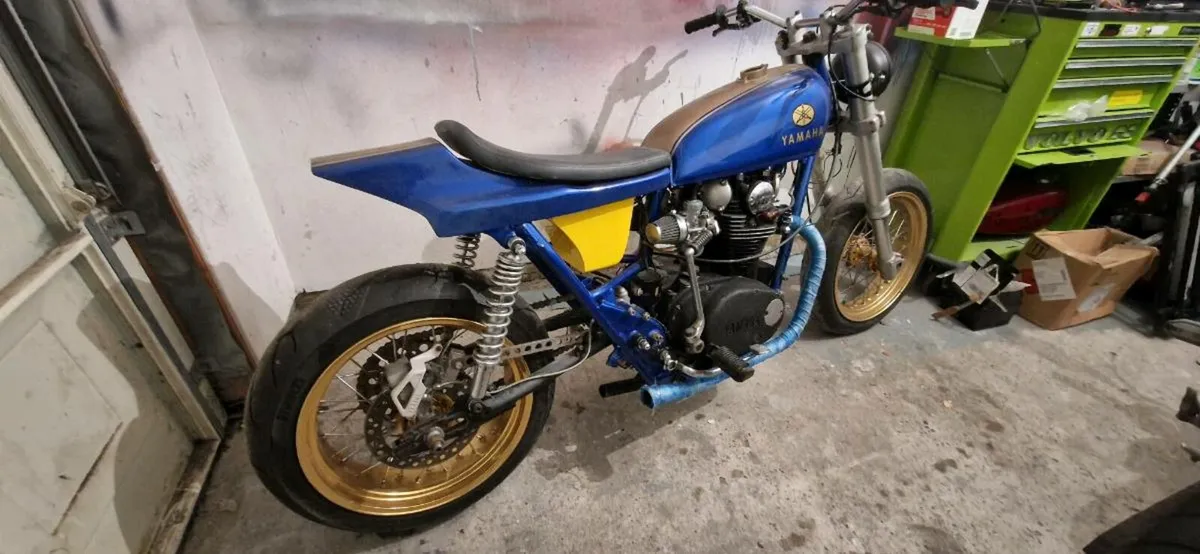 1980 Yamaha XS650 flat tracker project - Image 1
