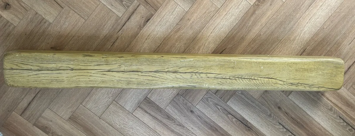 Mantelpiece wood-effect heat proof ceramic - Image 1