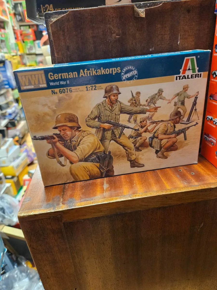 Airfix Italeri German WW2 Africa Korp Soldiers